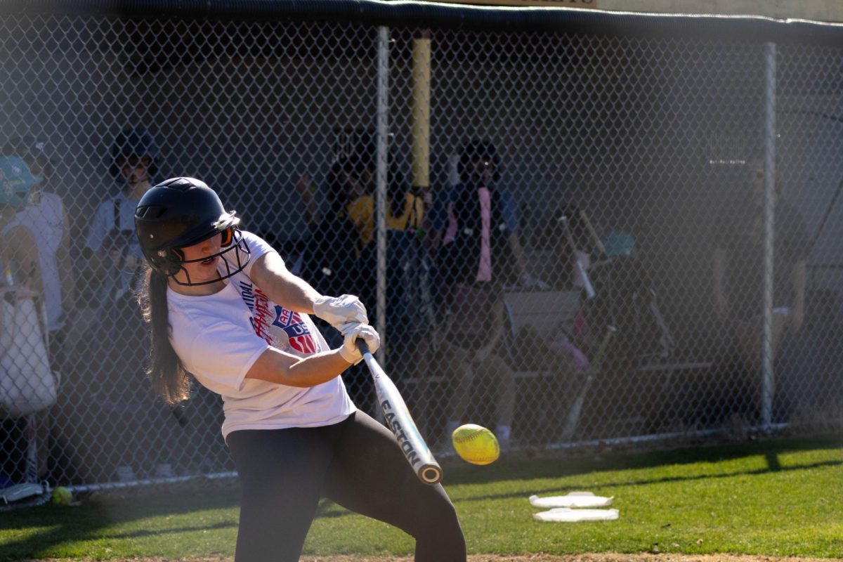 Softball Team's first game's a win!