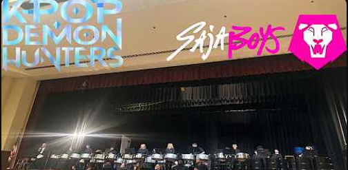 Steel drums drinking soda until they pop